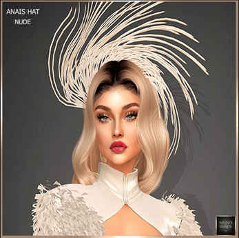 Second Life Marketplace - SAS - Anais Nude Hat
